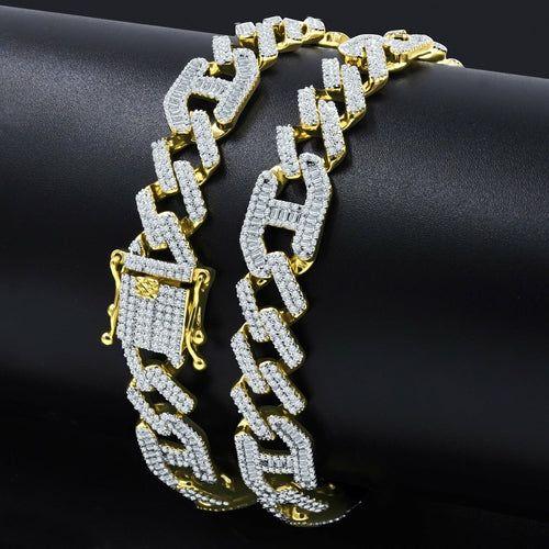 Load image into Gallery viewer, INGRESS  BRASS 12MM CZ CHAIN I  963071
