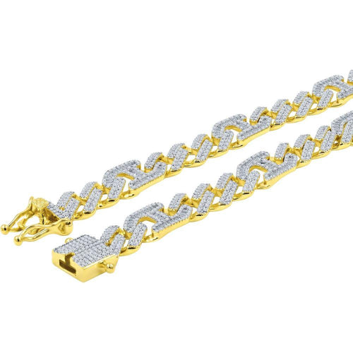 Load image into Gallery viewer, INGRESS  BRASS 12MM CZ CHAIN I  963071
