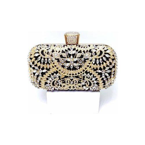 Load image into Gallery viewer, 2022 Diamond Evening Clutch Bag For Women Wedding Golden Clutch Purse
