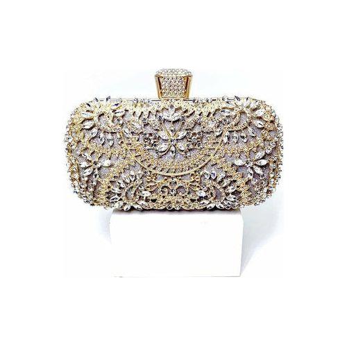 Load image into Gallery viewer, 2022 Diamond Evening Clutch Bag For Women Wedding Golden Clutch Purse
