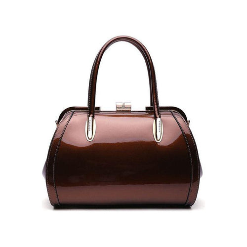 Load image into Gallery viewer, MKF Marlene Patent Satchel Handbag by Mia K
