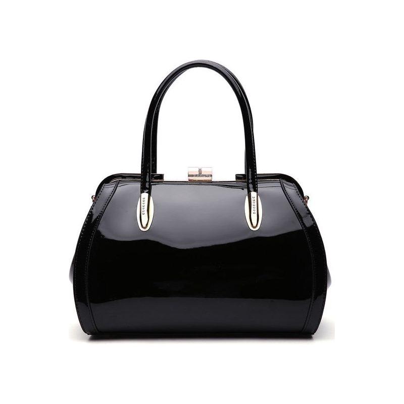 MKF Marlene Patent Satchel Handbag by Mia K