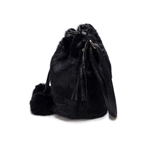 Load image into Gallery viewer, Fashion Plush Handbag For Women - A Luxurious Bucket Bag
