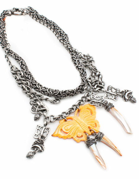 Ladies' Necklace Folli Follie 4N7B210O 35 cm-0