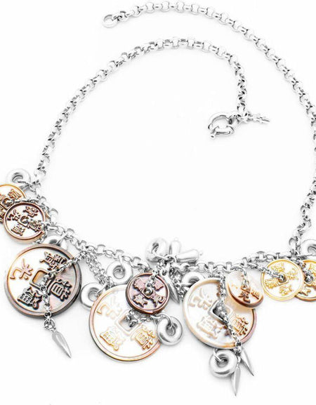 Ladies' Necklace Folli Follie 4N8S006AW 30 cm-0