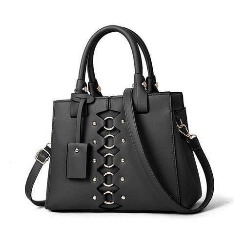 Load image into Gallery viewer, Luxe Elegance: Japanese Style PU Leather Handbag for Women
