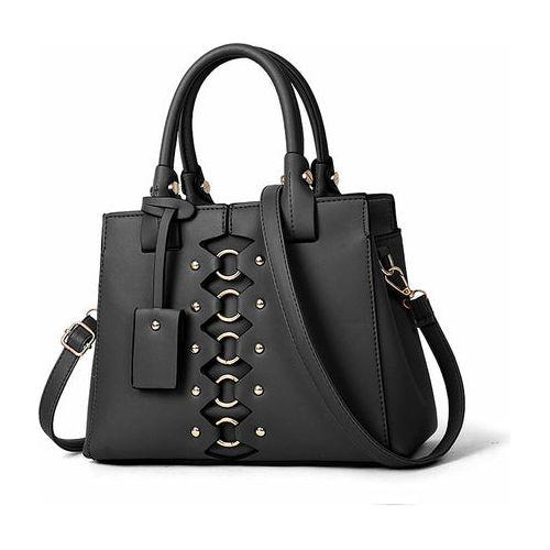 Luxe Elegance: Japanese Style PU Leather Handbag for Women