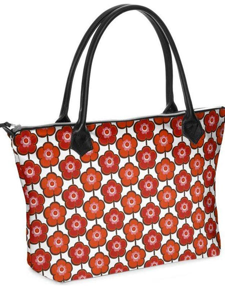 Jacki Easlick Poppy Print Tote - A Stunning Statement of Elegance