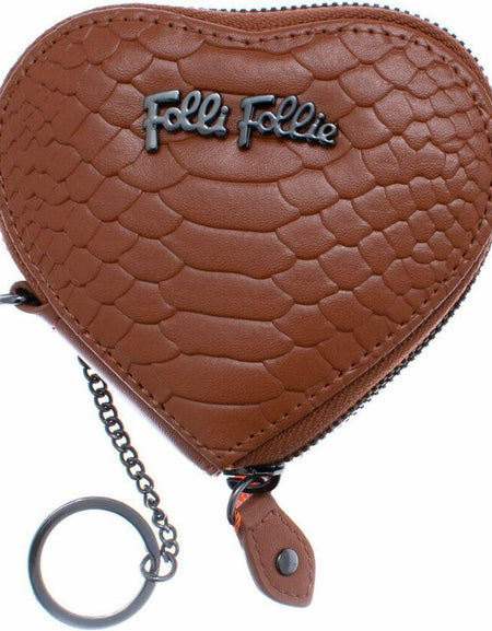 Purse Folli Follie WA14P025WK Brown Leather (11 x 11 x  cm)-0