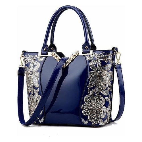 Load image into Gallery viewer, Elegant Embroidered PU Leather Handbag for Women by Your Brand Name
