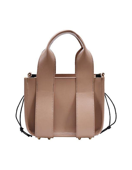 PU Fashion Urban Simplicity Bucket Handbag