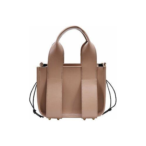 PU Fashion Urban Simplicity Bucket Handbag