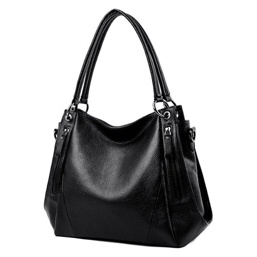 Load image into Gallery viewer, Luxurious Soft Leather Boston Style Handbag for Women
