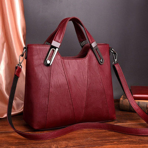 Load image into Gallery viewer, Elegant Collection: Soft Leather Large-capacity Handbag For Women
