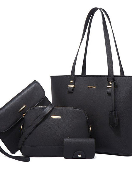 Luxury Four-Piece Handbag Set by [Brand Name]