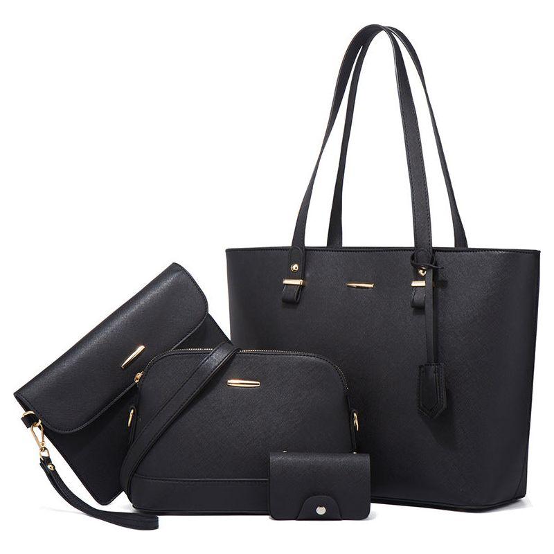 Luxury Four-Piece Handbag Set by [Brand Name]