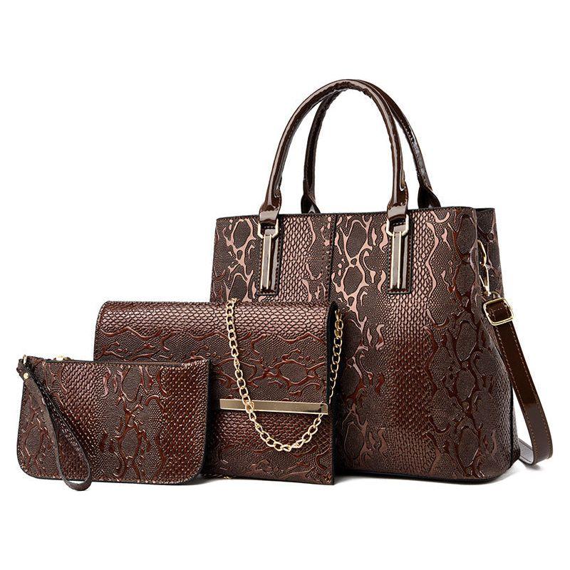 All-match Three-Piece Handbag Set for Women