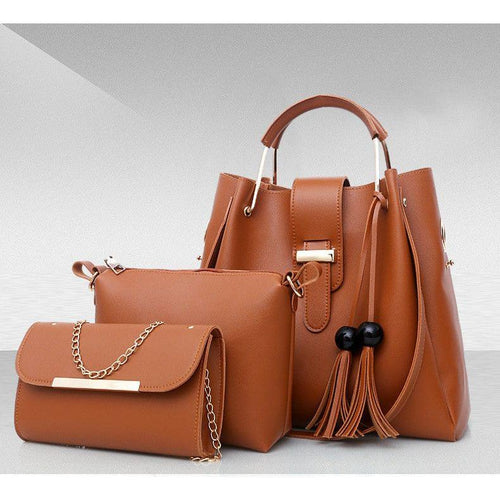 Load image into Gallery viewer, Designer Handbags: Women&#39;s Three-Piece Handbag For All Occasions
