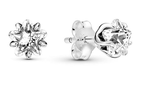 PANDORA Mod. SPARKLING DOUBLE HOOP EARRINGS-0
