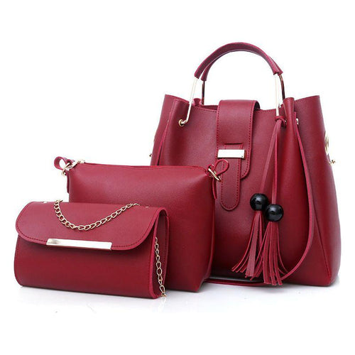 Load image into Gallery viewer, Designer Handbags: Women&#39;s Three-Piece Handbag For All Occasions
