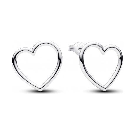 Load image into Gallery viewer, PANDORA JEWELS Mod. FRONT-FACING HEART STUD-0
