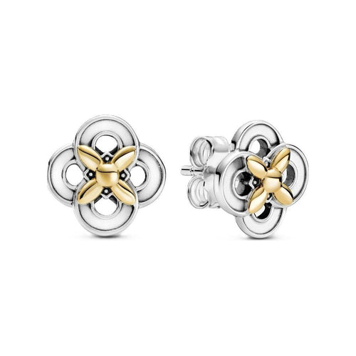 Load image into Gallery viewer, PANDORA JEWELS Mod. TWO-TONE FLOWER-0
