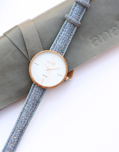 Personalised Anaii Watch - Lake Blue