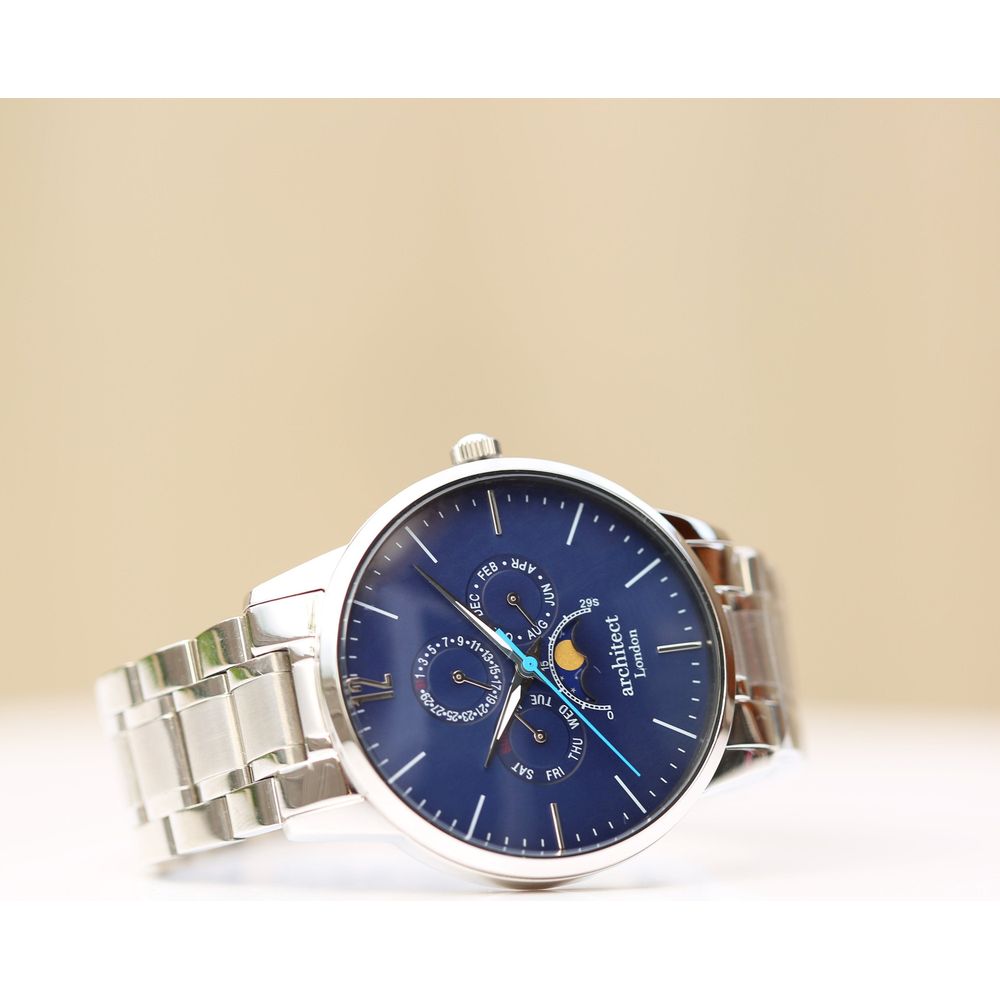 Men's Architect Apollo Blue - Handwriting Engraving