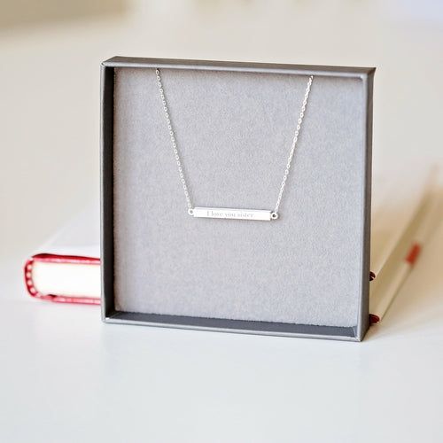 Load image into Gallery viewer, Personalised Horizontal Necklace
