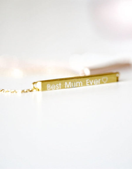 Personalised Horizontal Necklace