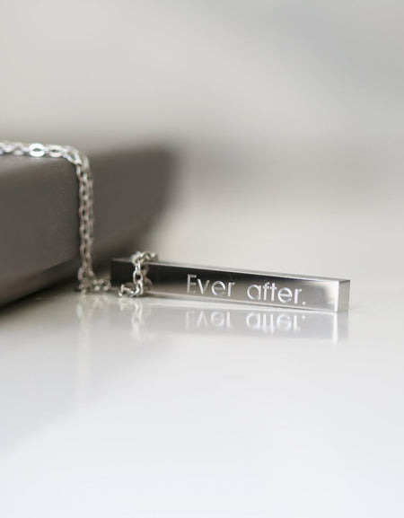 Personalised Bar Necklace