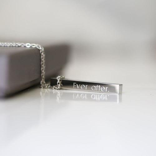 Load image into Gallery viewer, Personalised Bar Necklace
