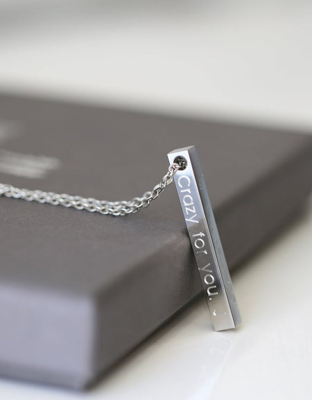 Personalised Bar Necklace
