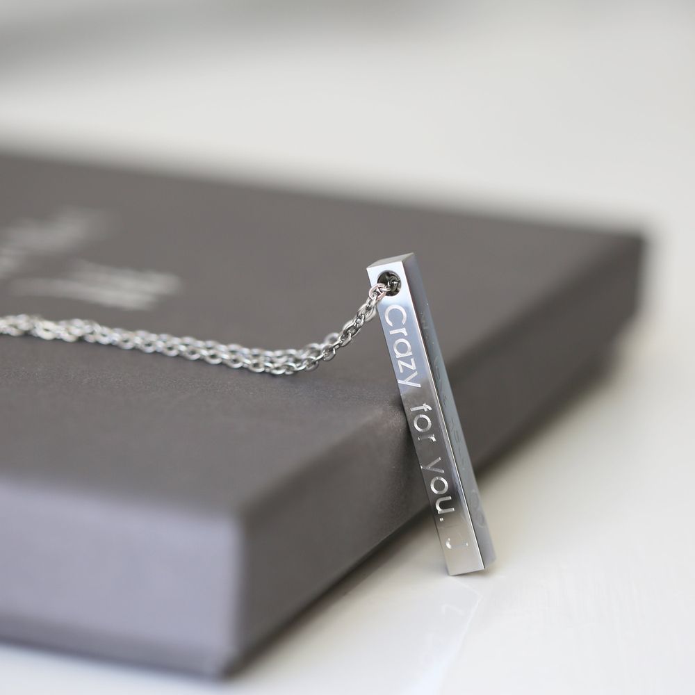 Personalised Bar Necklace