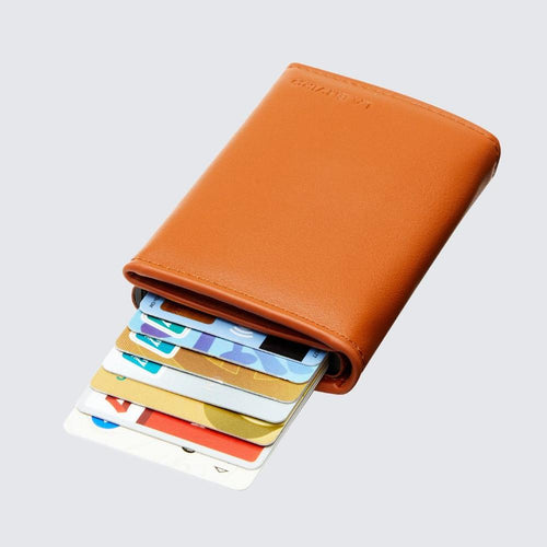 Load image into Gallery viewer, LEURA 2.0 Unisex  Wallet I Tan-2
