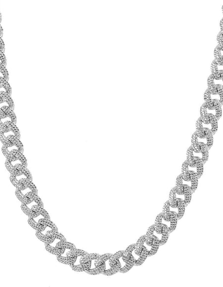 MONEYED 12MM 925 Moissanite Cuban Chain - Luxury Redefined
