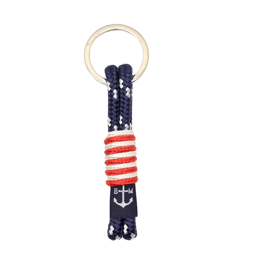 Load image into Gallery viewer, United States of America Nautical Keychain-0
