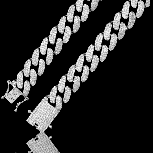 Load image into Gallery viewer, Chatoyant 14MM STERLING SILVER CHAIN I 9220871
