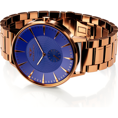 Load image into Gallery viewer, Eclipse | Rose Gold Gloss - Cobalt Blue
