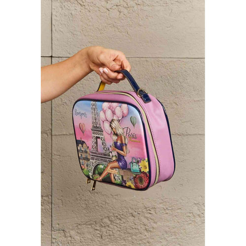 Load image into Gallery viewer, Nicole Lee USA Printed Handbag with Three Pouches - A Luxe Accessory for the Modern Woman
