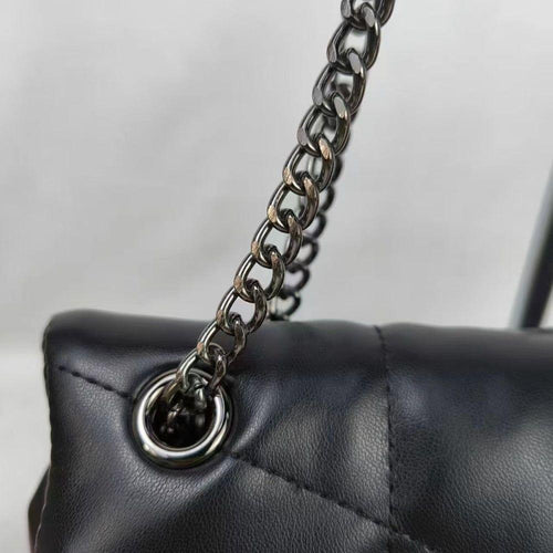 Load image into Gallery viewer, Puffer Shoulder Bag Chain Strap Puffy Crossbody Purse for Women Quilt - A Luxurious Accessory
