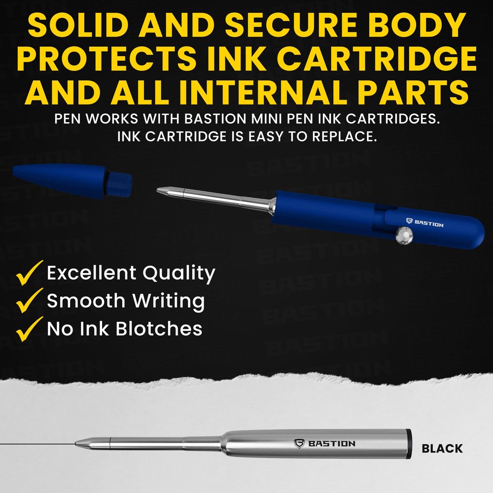 Mini Clipless Bolt Action Pen by Bastion®