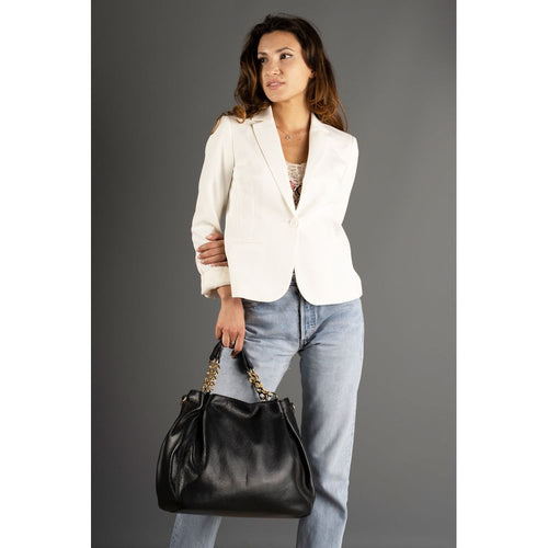 Load image into Gallery viewer, HELEN CUOIO Women&#39;s Handbag - A Statement of Modern Elegance
