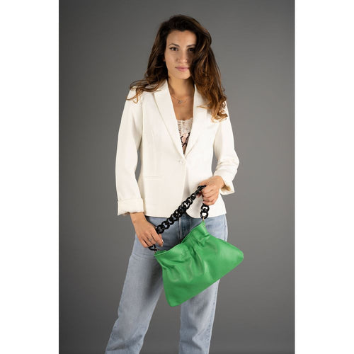 Load image into Gallery viewer, MALVINA VERDEMELA: Exquisite Italian Grain Leather Handbag
