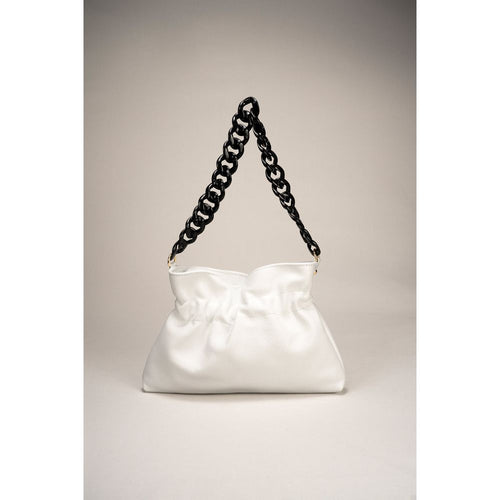 Load image into Gallery viewer, Malvina White - Exquisite Grain Leather Handbag
