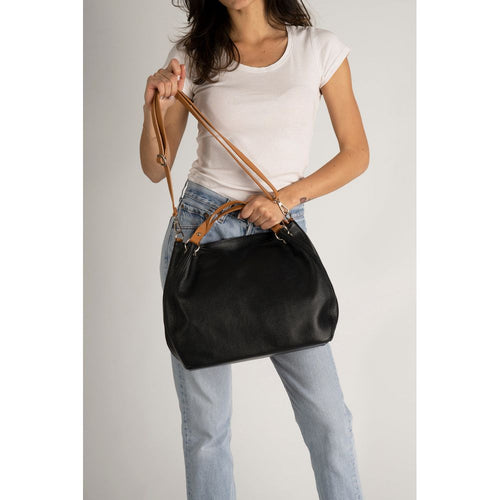 Load image into Gallery viewer, AZALEA BLACK - Designer Italian Handbag for the Discerning Woman
