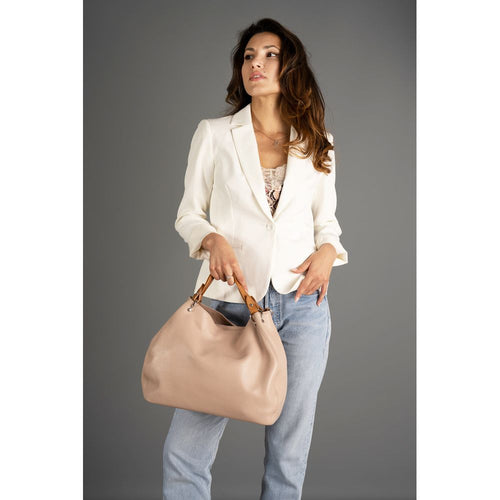 Load image into Gallery viewer, Azalea Cipria + Cuoio Women&#39;s Handbag
