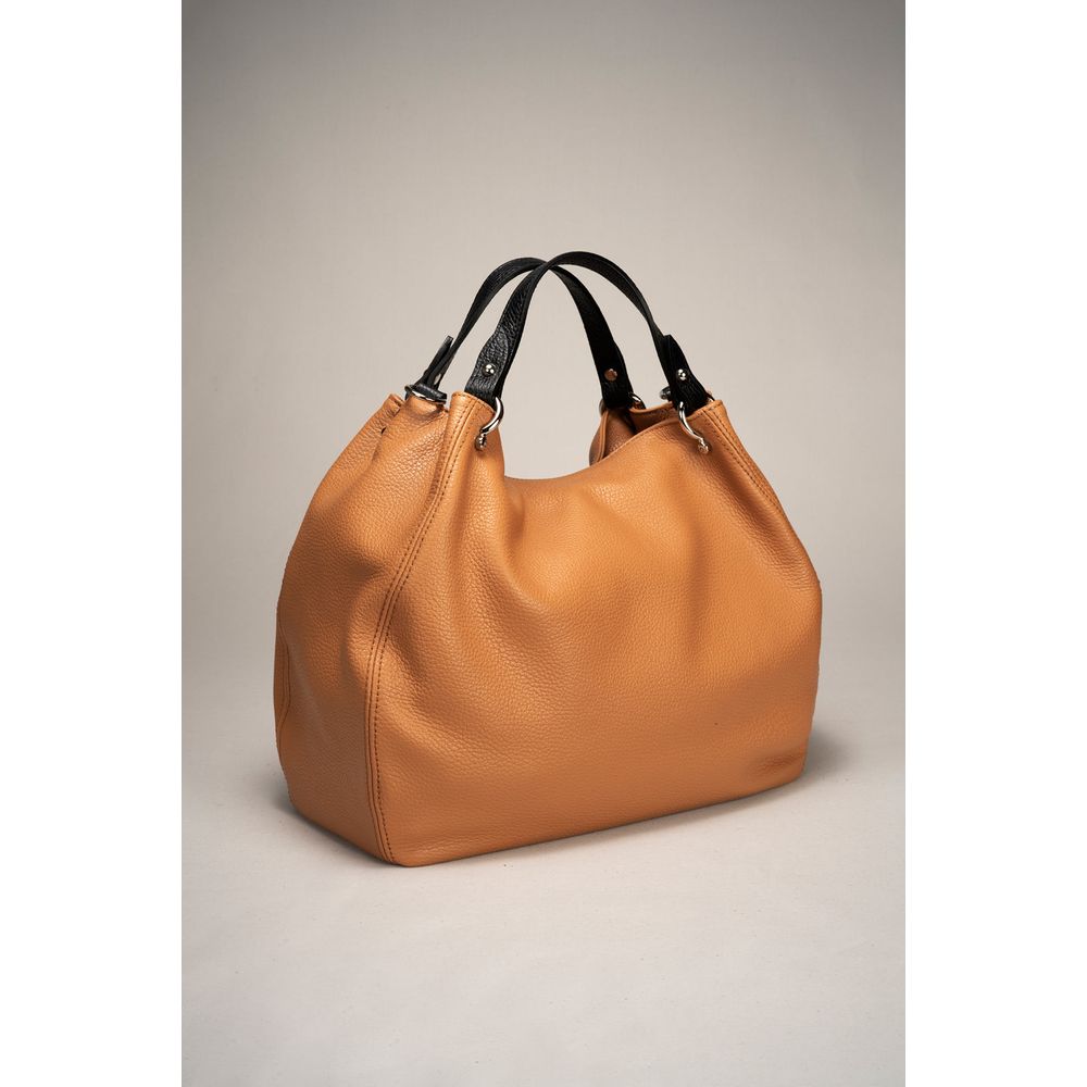 AZALEA BEIGE + CUOIO Women's Handbag - Exquisite Italian Craftsmanship