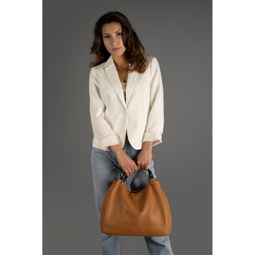 Load image into Gallery viewer, Azalea Cipria + Cuoio Women&#39;s Handbag
