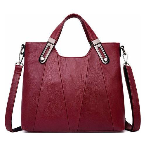 Elegant Collection: Soft Leather Large-capacity Handbag For Women